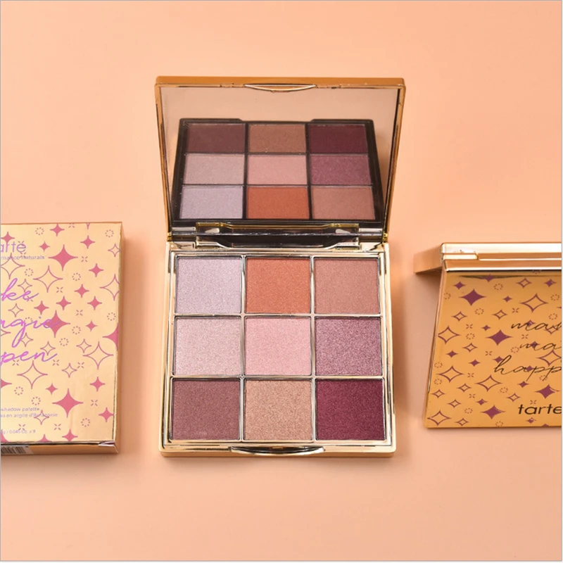 9 Colors Eyeshadow Stars Makeup Dish Earth Color Pearlescent Matte Beauty Eye shadow |