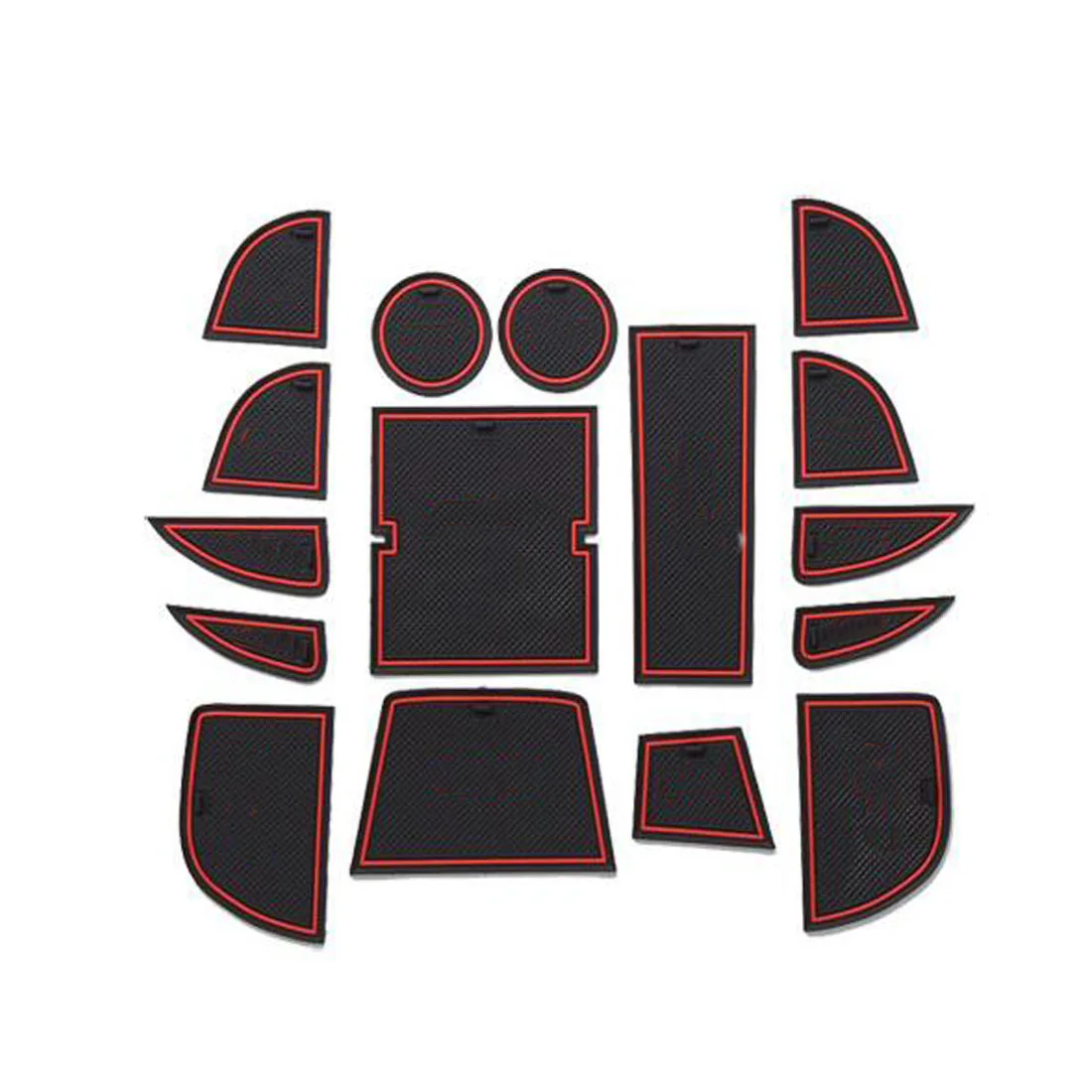 

Dongzhen Non-Slip Interior door pad/cup mat auto accessories Fit for Mazda CX-5 CX5 2013 To 2014