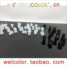 10000 PCS T type shaped silicone rubber Hollow plug retaining cable buckle Open hole 15/64 OD 6 MM 6MM ID 5/32 5/32 4 mm 4MM connector gardena t shaped 13 mm home