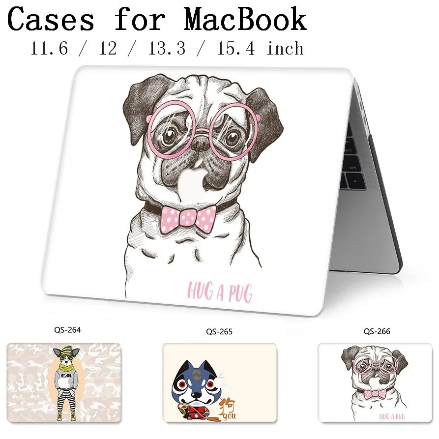 

Hot For Laptop Case Notebook Bags Sleeve For MacBook Air Pro Retina 11 12 13 15.4 13.3 Inch With Screen Protector Keyboard Cove