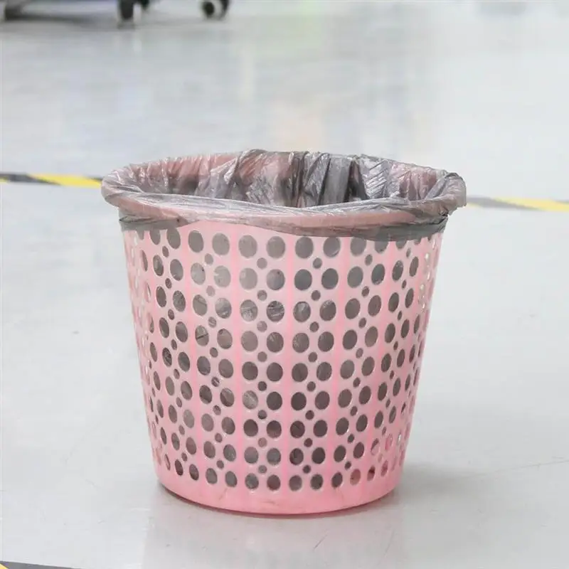 100/150 шт мешки для мусора один Цвет толстые удобная очистка окружающей среды отходов сумка Пластик держатель мешка для мусора сумки
