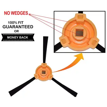 

Replacement Parts Suitable for Ecovacs DEEBOT N79 N79S, Eufy RoboVac 11(NOT for Eufy 11+ or Eufy 11s) Eufy RoboVac 11c Filters