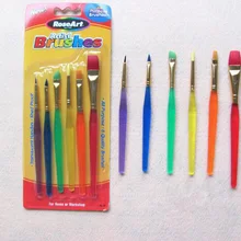 6 шт./партия кремовый тонер Краска Ручка кисть кухня Выпечка DIY Декор цветная резьба группа помадка сахарный торт резьба ручка рукоделие