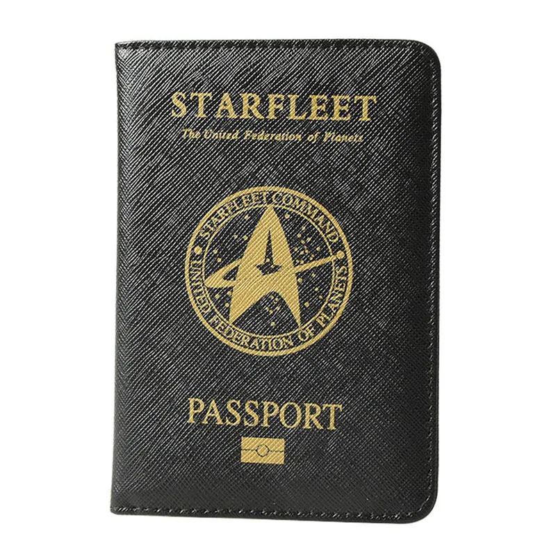 Starfleet Многофункциональный Rfid Блокировка Звездные войны Обложка для паспорта кожаный Хогвартс Гриффиндор Ravenclaw чехол держатель для паспорта