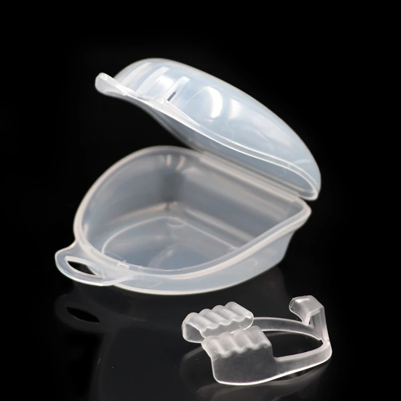 

1pc Dental Teeth Grind Brace with Storage Box Oral Care Instrument Dentist Tools Orthodontic Teeth Trainer