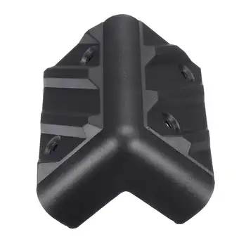 

12PCS Plastic Black Speaker Cabinet Corner Sound Box Protector Box Front and Rear Package Corners Wrap Angles Home Decor