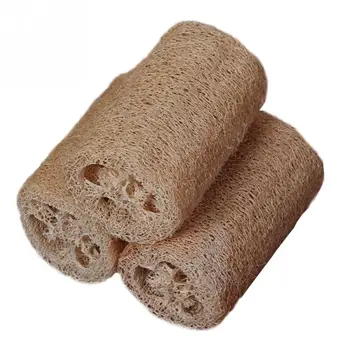 

3Pcs/Set Natural Loofah Luffa Bathing Body Scrub Brush Skin Care Loofa Soft Bath Shower Body Deeply Washing Cleansing Scrubber