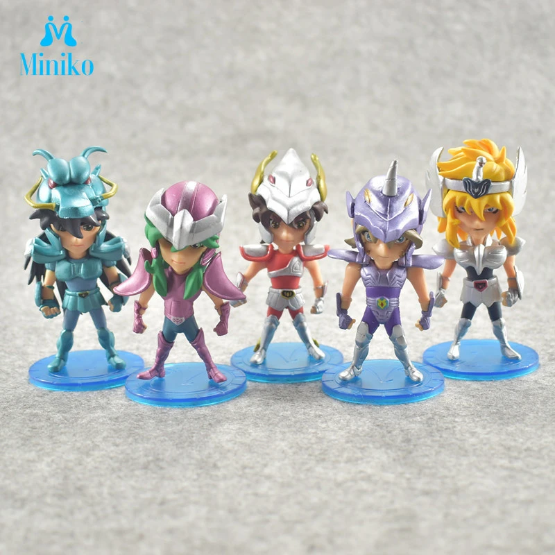 muñecos de saint seiya