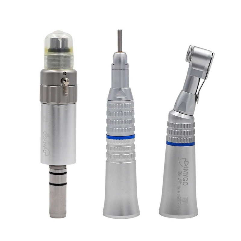 

Dental Low/Slow Speed Handpiece Contra Angle Straight Motor 4 Holes Air Turbine Dentist Polishing Tools Laboratory Equipment