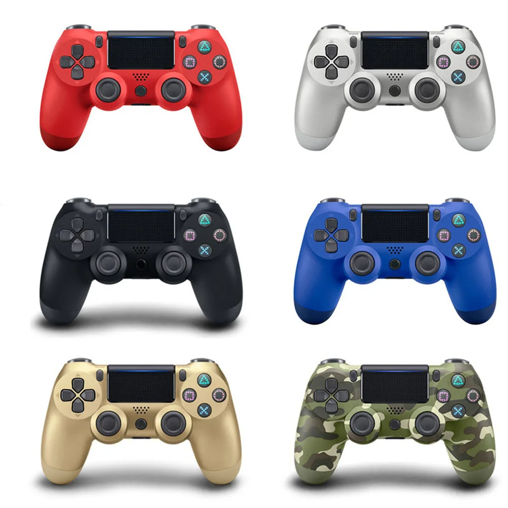 

For Sony Ps4 Bluetooth Wireless Controller For Playstation 4 Wireless Dual Shock Vibration Joystick Gamepads For Ps3