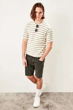 Белые мужские футболки TMNSS19OV0023 | Мужская одежда