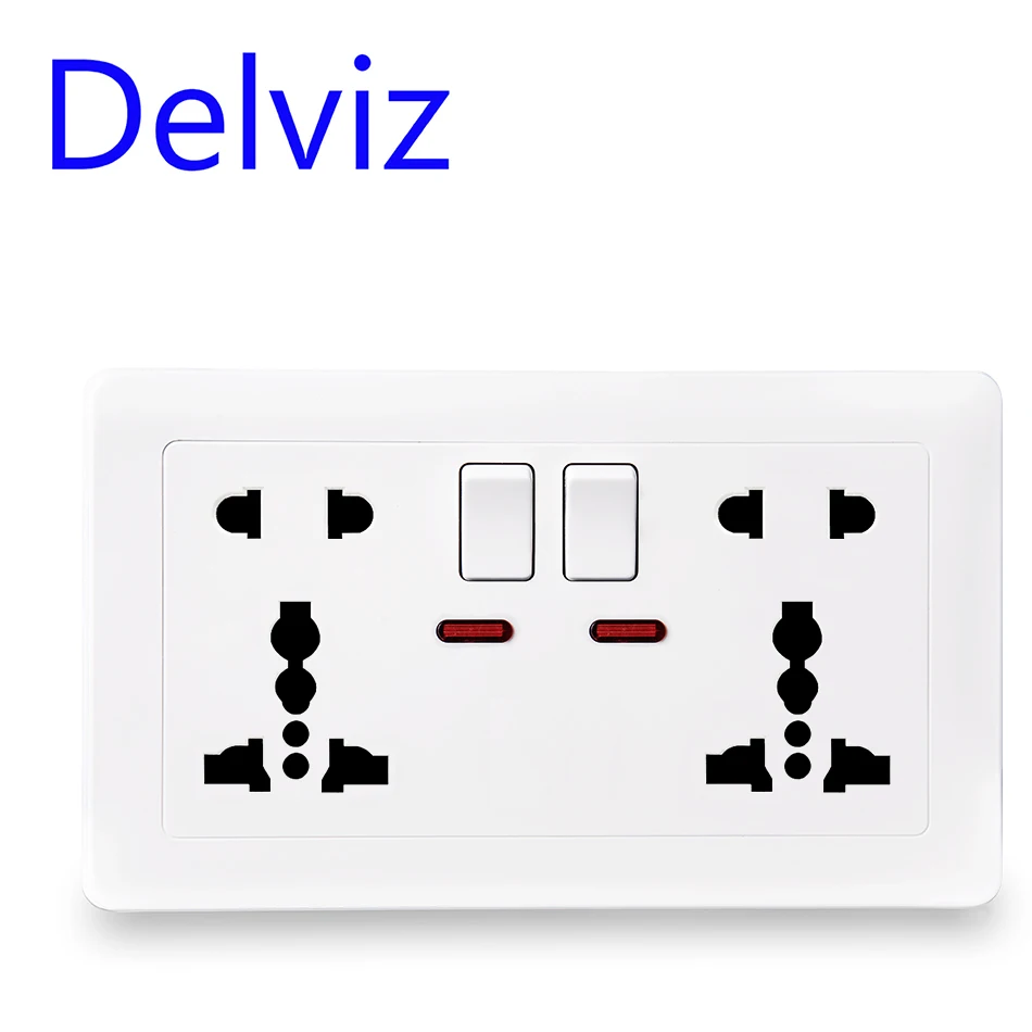 Универсальная Розетка Delviz европейского стандарта многофункциональная