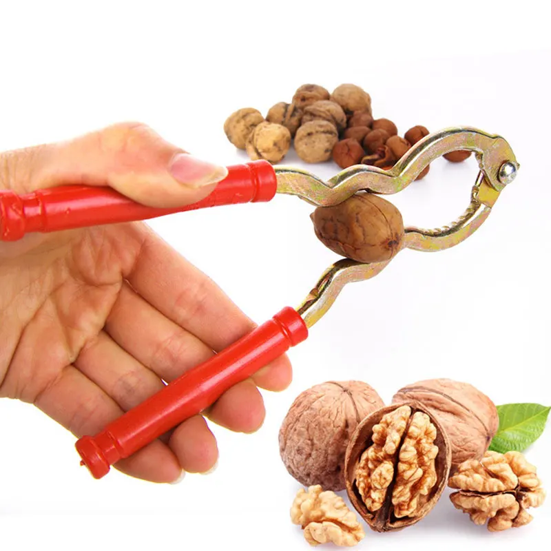 

Walnut Pecan Filbert almond Hazel Tool Cracker Kitchen Nut Hazelnut Clip Sheller Crack Nutcracker Clamp Plier