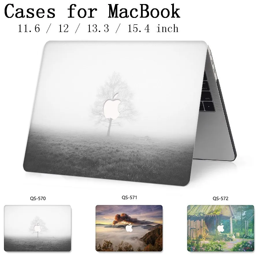 

Case For Apple MacBook Air Pro Retina 11 12 13 15 For MacBook 13.3 15.4 Inch Laptop Case With Screen Protector Keyboard Cove Bag
