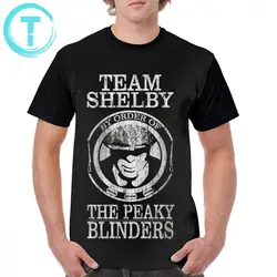 Peaky футболка командная Футболка мужская забавная графическая Футболка с принтом 100 хлопок базовая плюс размер футболка с коротким рукавом