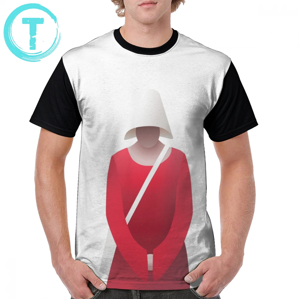 

Handmaids Tale T Shirt Handmaid T-Shirt Cute Graphic Graphic Tee Shirt Short-Sleeve Plus size Summer Men 100 Polyester Tshirt