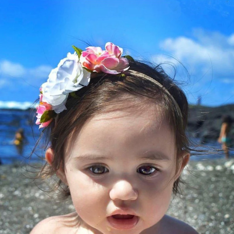 

Sale 3PCS/set Baby Girls Flower Headband Set Infant Bowknot Lovely Headwear Gift Children Kids Princess Band Hair Accessories