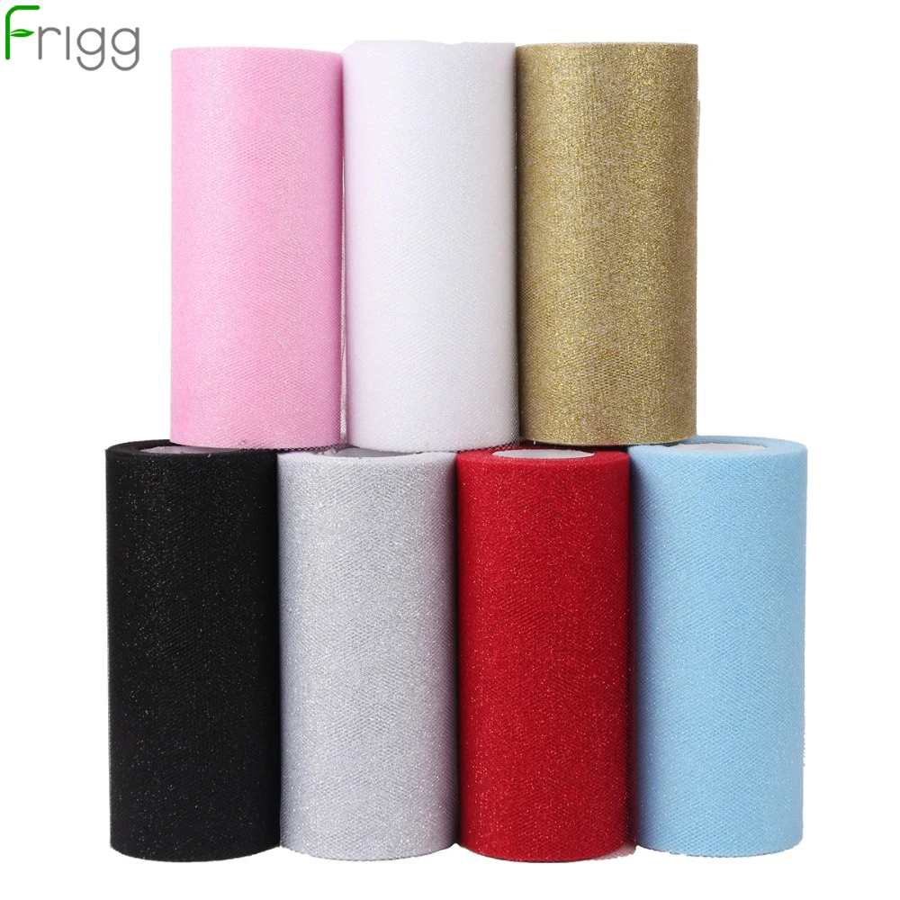 

Frigg Gold Wedding Table Runner 25 Yards Glitter Shimmering Tulle Rolls Birthday Party Decorative Table Runner Roll Home Decor