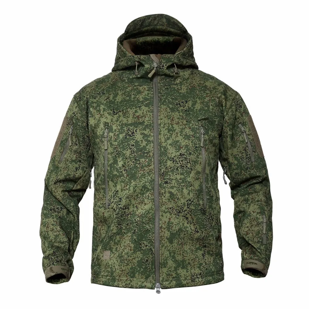 

XS-5XL Tactical Shark Skin V5.0 Soft Shell Jacket Men Women Outdoor Climbing Hiking Training Hunting Waterproof Windproof Coat