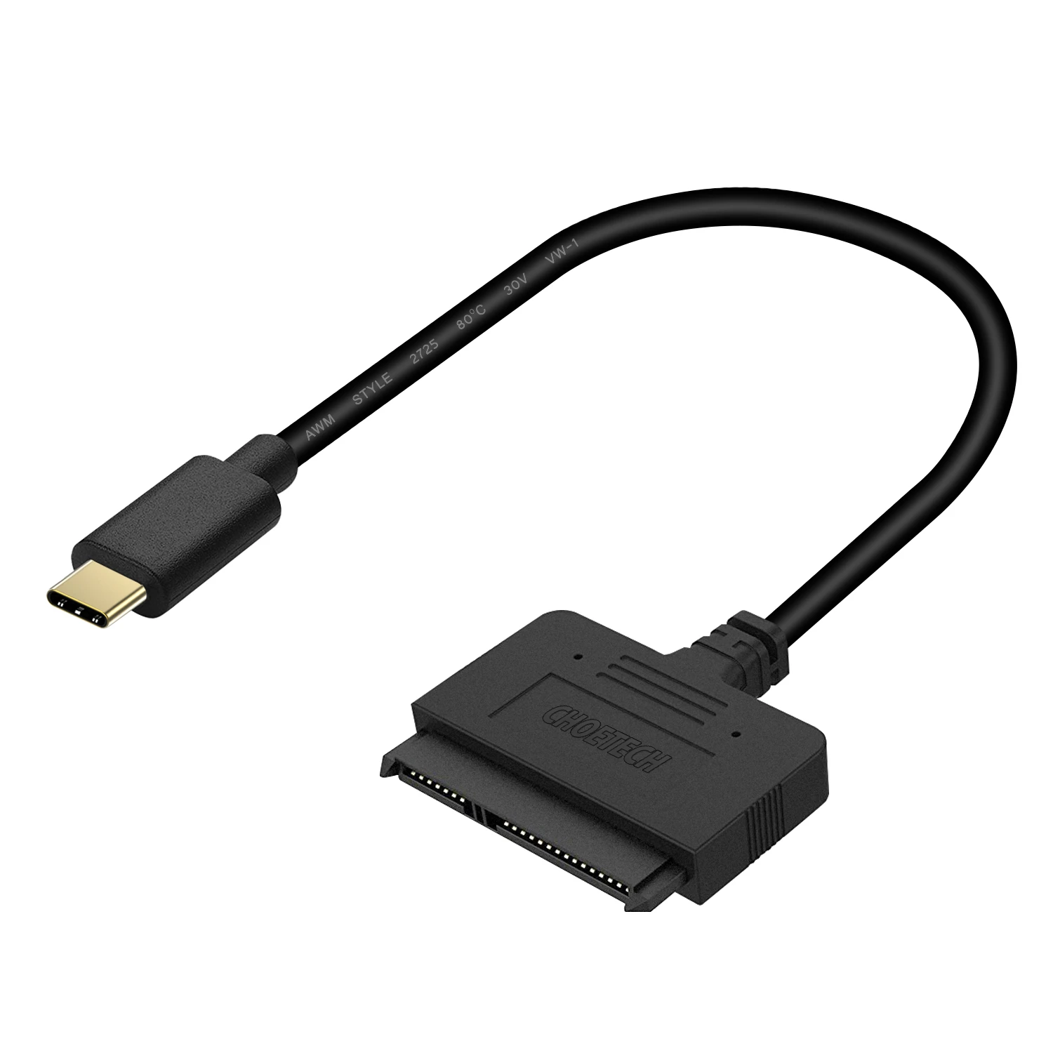 USB C to SATA Adapter,USB 3.1 Type C (Thunderbolt 3 Compatible) Gen 2