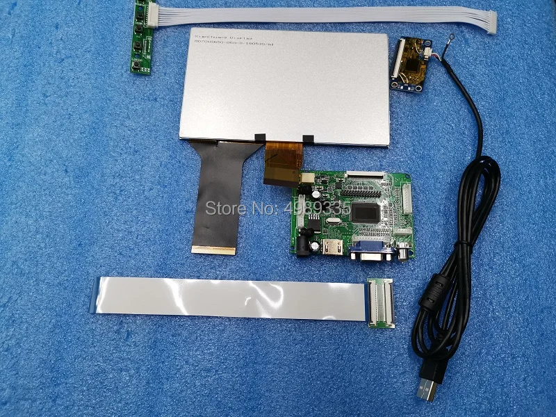  monitor disp7 inch touch display module suite 1024X600 supports Linux/android /win7810 plug and pla