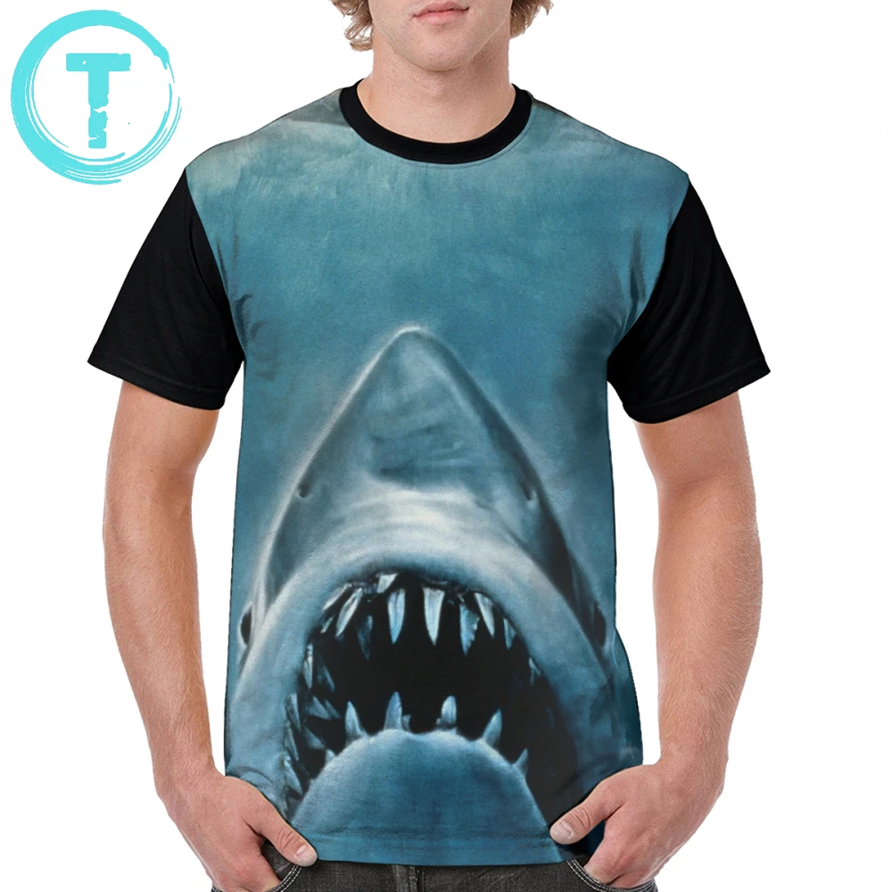 Jaws T Shirt Jaws Shark T-shirt Funny 