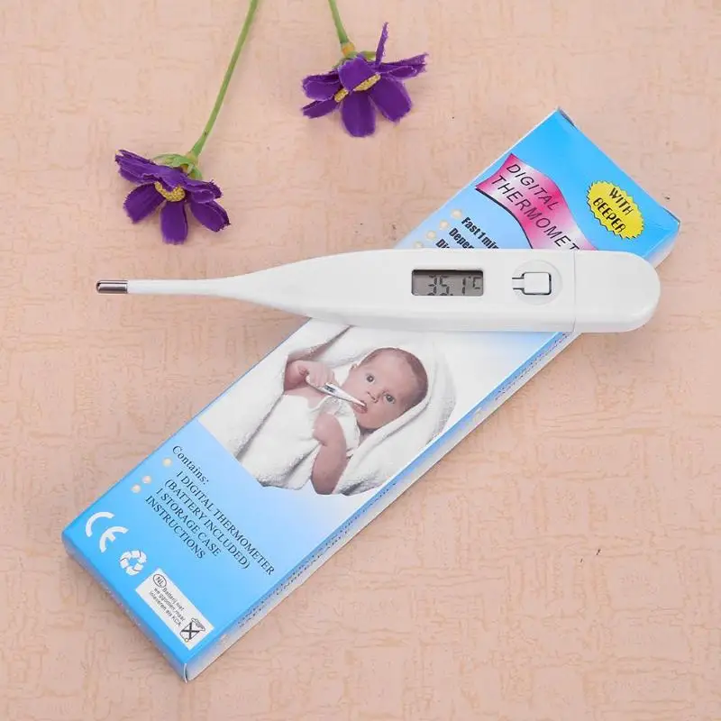 Электронный термометр для младенцев, термометр для детей и взрослых с подсказками, прочные электронные устройства для домашнего использования