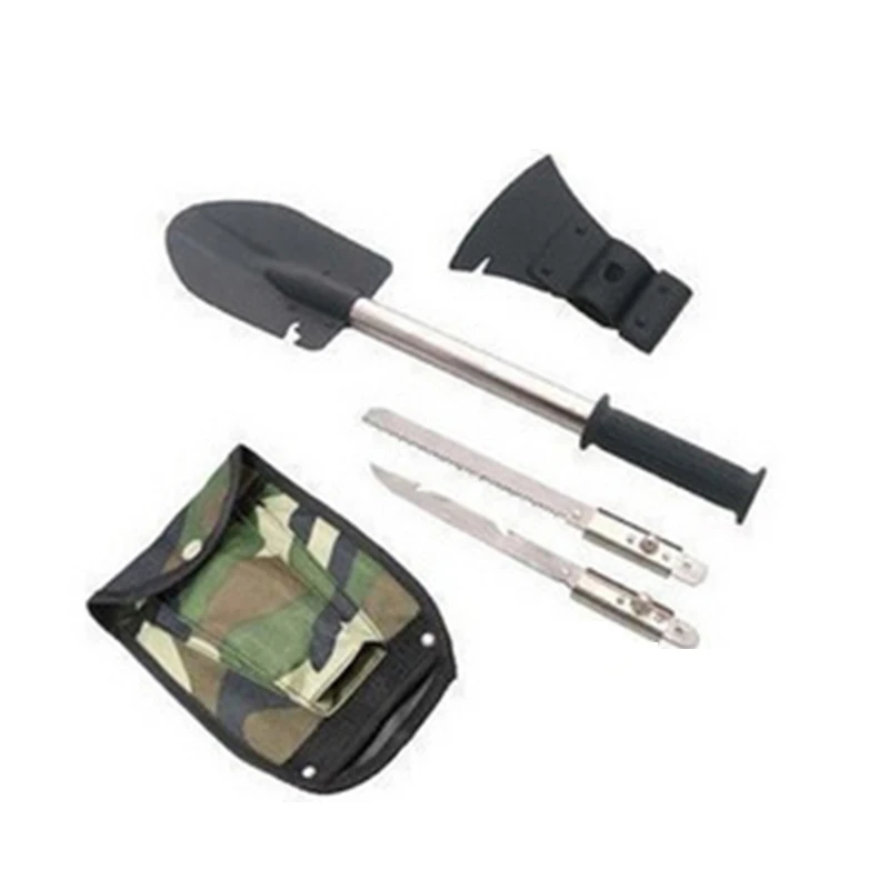 

Armor shovelFishing Tools Portable Folding Shovel Survival Spade Emergency Trowel Garden Camping Cleaning