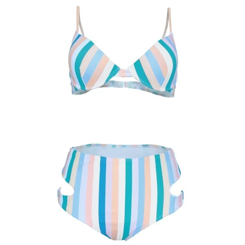 

New Bikinis Mujer 2019 Push Up Bikini Set Women Swimwear Patchwork Swimsuit Bathing Suit Brazilian Strip Biquini Sexy Beach Wear