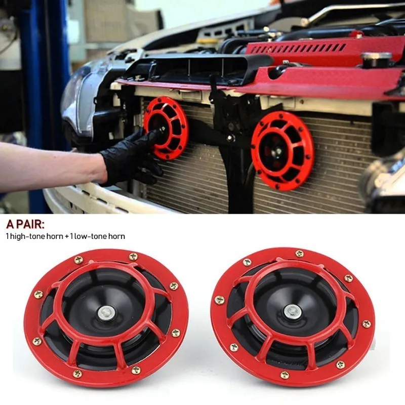 

12V 30W Super-loud Horn Compact Electric Motor Vehicle And Motorcycle Truck
