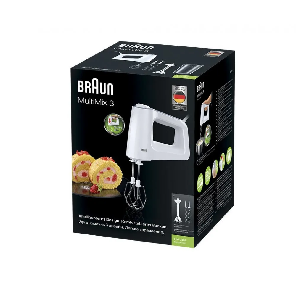 Миксер Braun MultiMix 3 Hand mixer HM3107