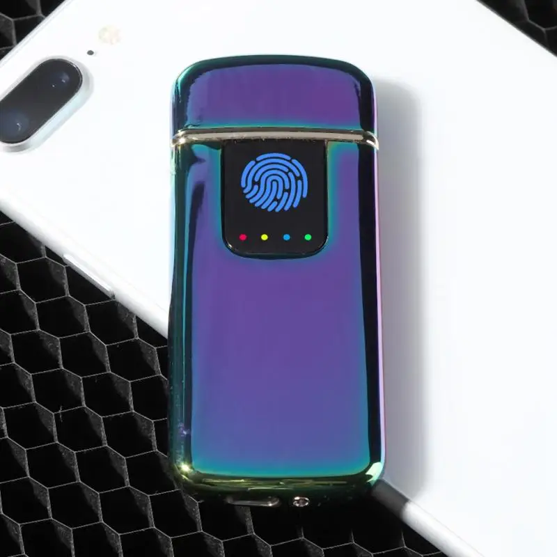 Мини Usb перезаряжаемая Электронная Зажигалка Ветрозащитная беспламенная