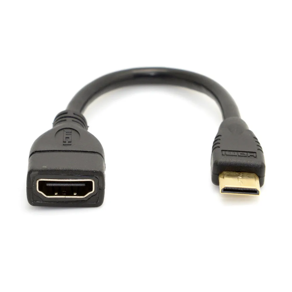 

CYSM Mini HDMI Male Type C to HDMI Female Extension Cable for DV Sony Cannon MP4 Camera DC DV