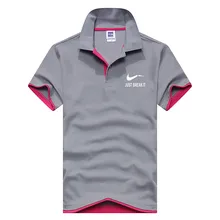 Новое поступление, летняя мужская рубашка с коротким рукавом, модные брендовые рубашки поло для мужчин, брендовые майки из хлопка, повседневные облегающие Топы