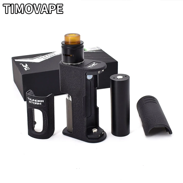 Elektronik sigara mod thc thunder storm bf комплект поддержка 21700/20700/18650 батарея с 8 мл емкость