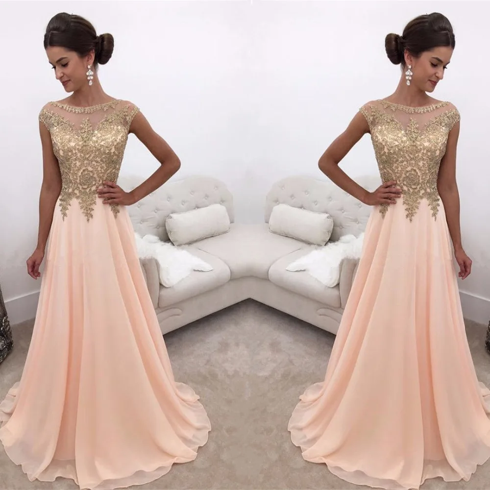 

Modest Lace Chiffon Prom Dresses 2019 vestidos de fiesta largos elegantes de gala A Line Special Occasion Dress Party Gowns