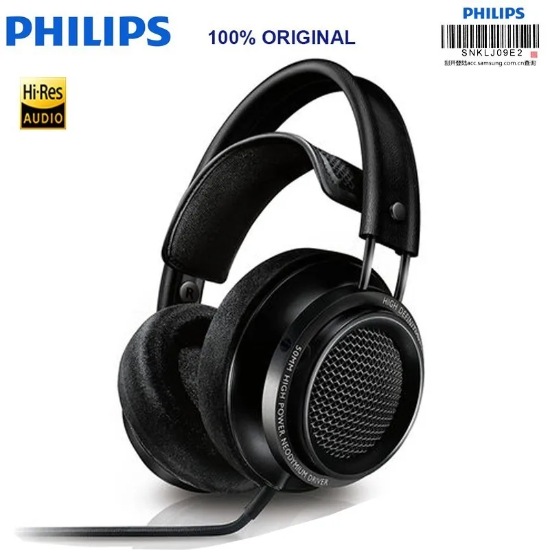 Оригинальная гарнитура Philips Fidelio X2hr наушники лучший продукт в 2015 году с приводом