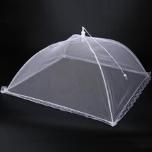 6 шт. пищевой навес сетчатая палатка многоразовая для пикника барбекю Кухонные инструменты наружные контейнеры пищевые сетки Mayitr