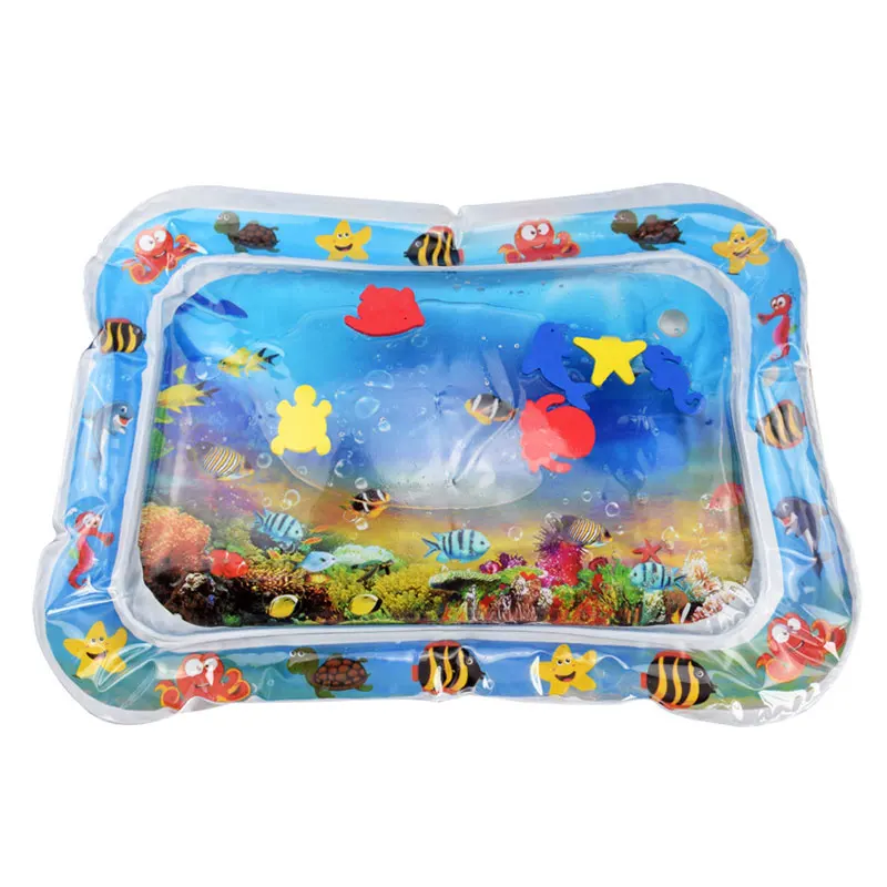 

Baby Kids Water Sport Inflatable Patted Pad Mat Infant Sensory Stimulation Cushion Crawling Toy Multifunction Thicken Water Play