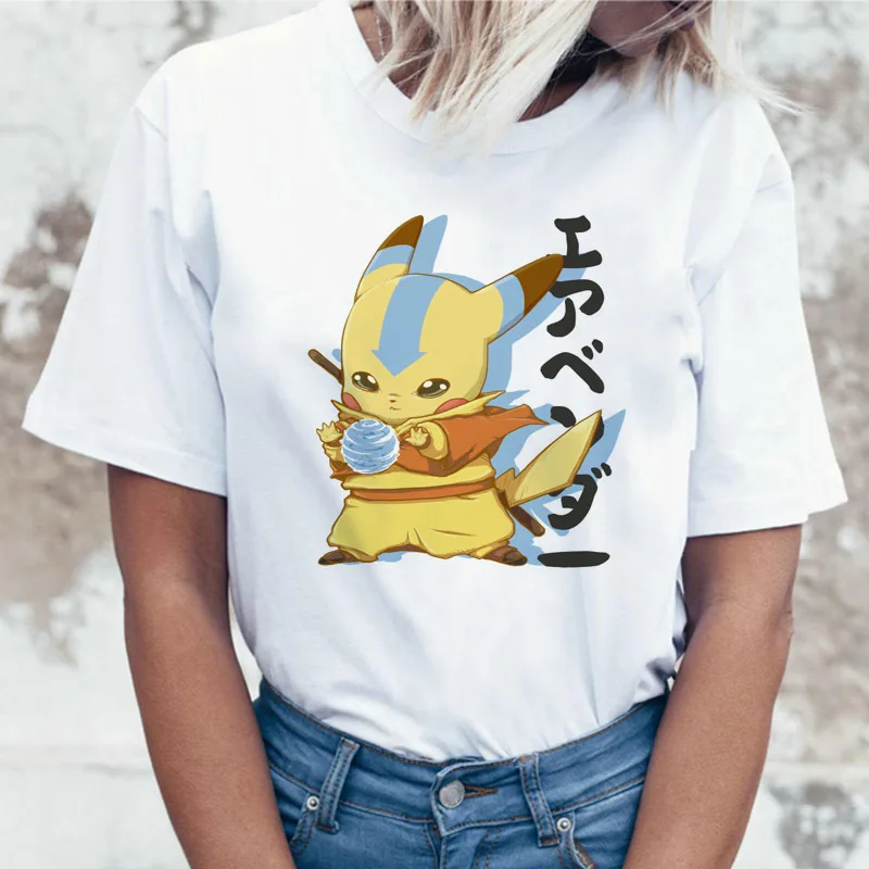 

Puppy Casual Love T Shirt Top Anime Female Happy Tee Skeleton T-shirt Geometric Tattoo Style Animation Cat Women Tshirt Joke