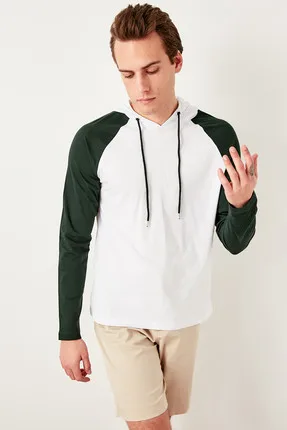 

Emerald Green Hooded Sweatshirts Reglan Ko TMNSS19SE0051