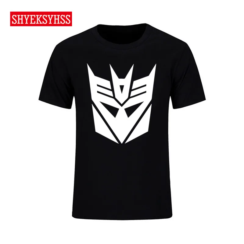 

Transformers men's T shirt mad Decepticon men's shirt casual fashion Tshirt XS-XXXL size car T-shirt 2019