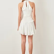 Trendyol серый мерцающее платье TPRSS19FZ0202