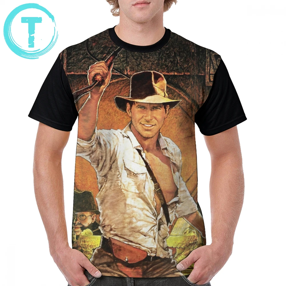 Индиана Джонс футболка Raiders Of The Lost Ark девочки: с коротким рукавом мужская