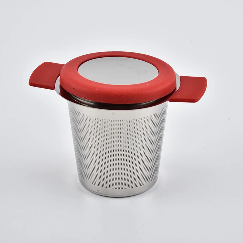 

New Stainless Steel Mesh Loose Tea Leaf Filter Infuser Strainer Sieve Metal Colander Net