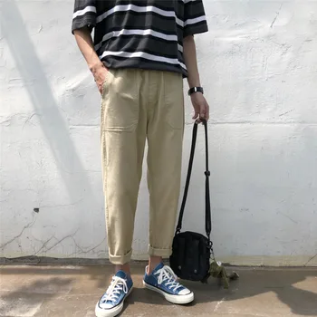 

2019 Spring And Summer New Men's Korean Version Of The Couple Casual Loose Harajuku Sports Harem Pants M-2XL Size Joggers Best