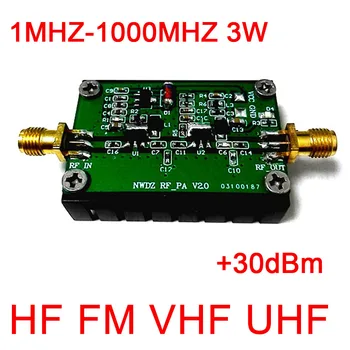 

RF power Amplifier 2-700MHZ 3W HF VHF UHF FM transmitter Broadband For Ham Radio Walkie talkie Short wave remote control power