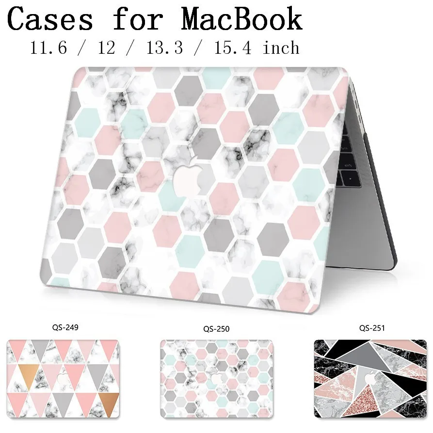 

For New Laptop Case Notebook Sleeve Bags For MacBook Air Pro Retina 11 12 13 15.4 13.3 Inch With Screen Protector Keyboard Cove