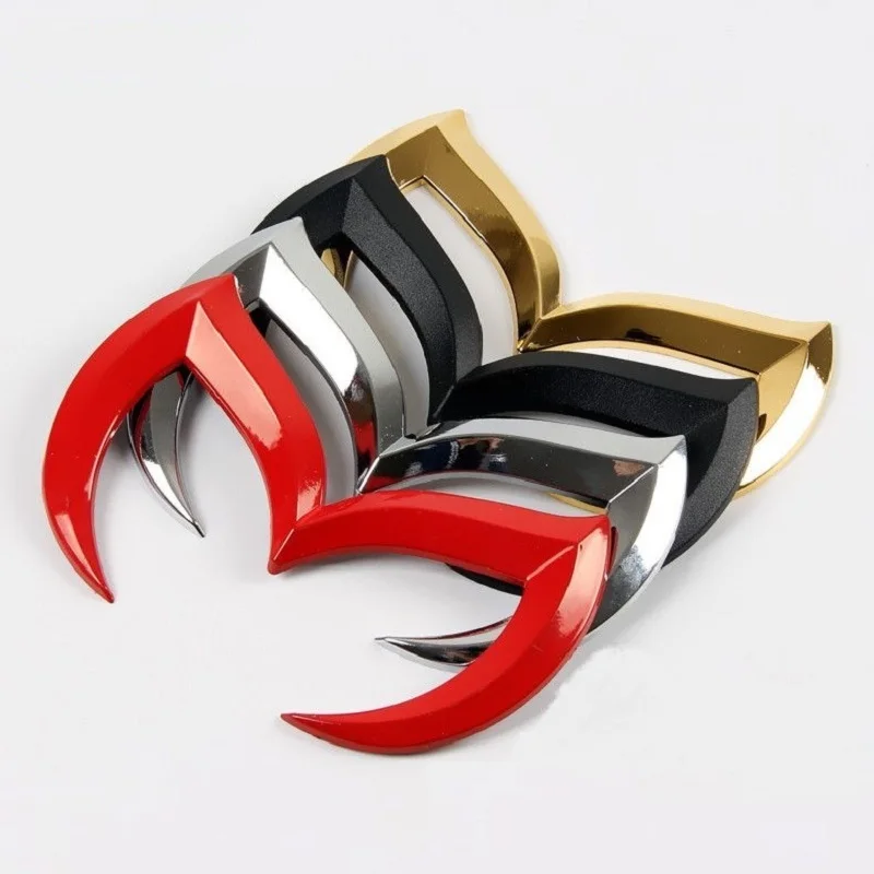 

3D metal Bat Batman Metal Car Badge Sticker for Mazda 3 5 6 cx-5 cx5 cx-7 323 Decal Emblem Car-styling Accessories