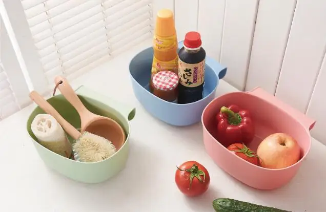 Aprince Европейская мода Coverless пластиковая коробка для хранения кухонный шкаф дверь висячая большая емкость под мусор